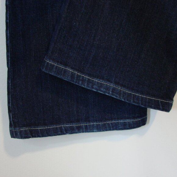 Silver Suki Surplus Jeans Bootcut Mid Rise Curvy Fit Dark Wash Size 31 - Picture 14 of 14